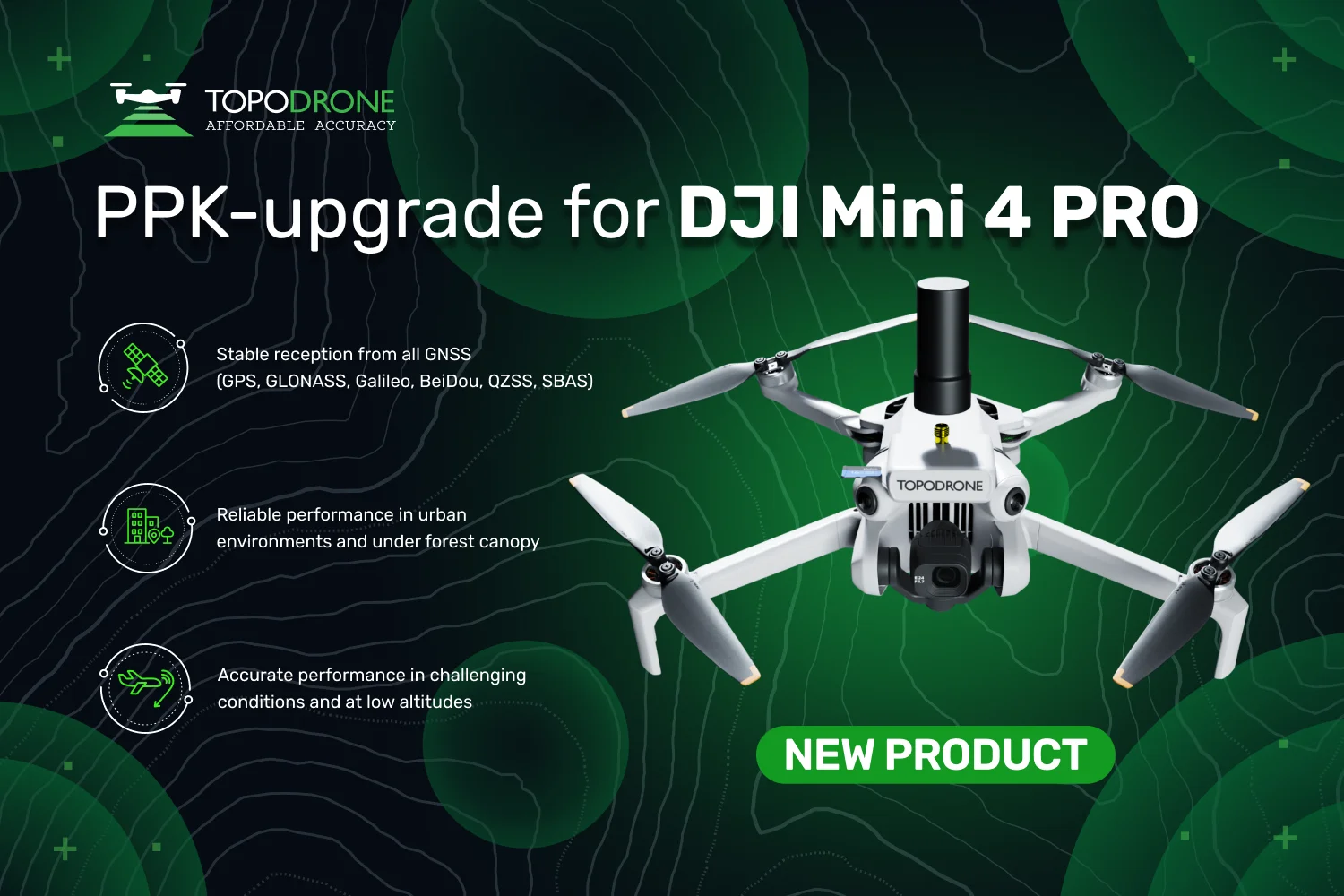 ANNOUNCEMENT: NEW PPK UPGRADE FOR DJI MINI 4 PRO