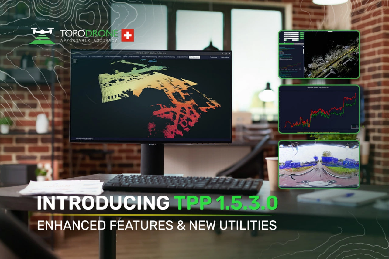 INTRODUCING TOPODRONE POST PROCESSING 1.5.3.0