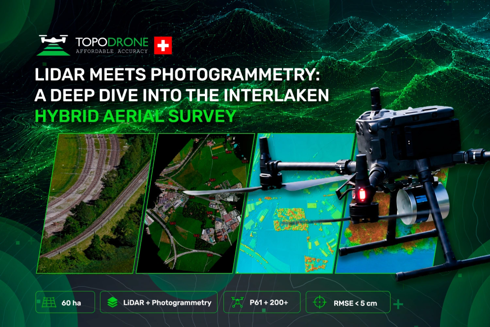 LIDAR MEETS PHOTOGRAMMETRY: A DEEP DIVE INTO THE INTERLAKEN HYBRID AERIAL SURVEY