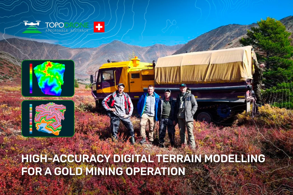 HIGH-ACCURACY DIGITAL TERRAIN MODELLING FOR A GOLD MINING OPERATION