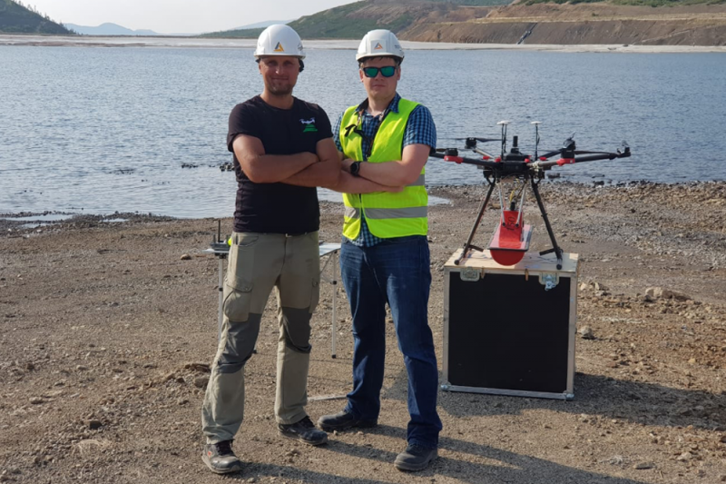 Aerial surveying with Topodrone DJI Mavic 2 Pro RTK/PPK