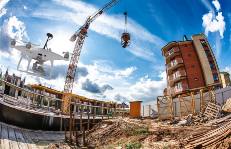 Topodrone for constructions