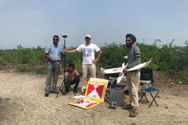 Revolutionary Aerial survey solution with DJI Phantom 4PRO PPK provides up to 2 cm accuracy in India