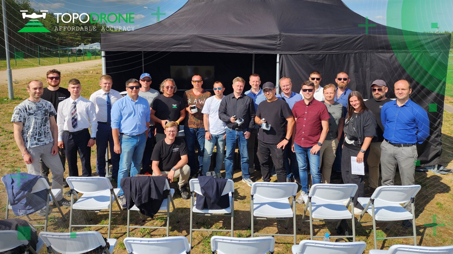TOPODRONE TEAM CONDUCTED AN EQUIPMENT DEMO