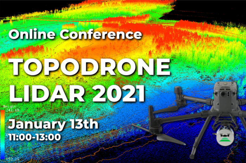 TOPODRONE LIDAR 2021 Online Conference