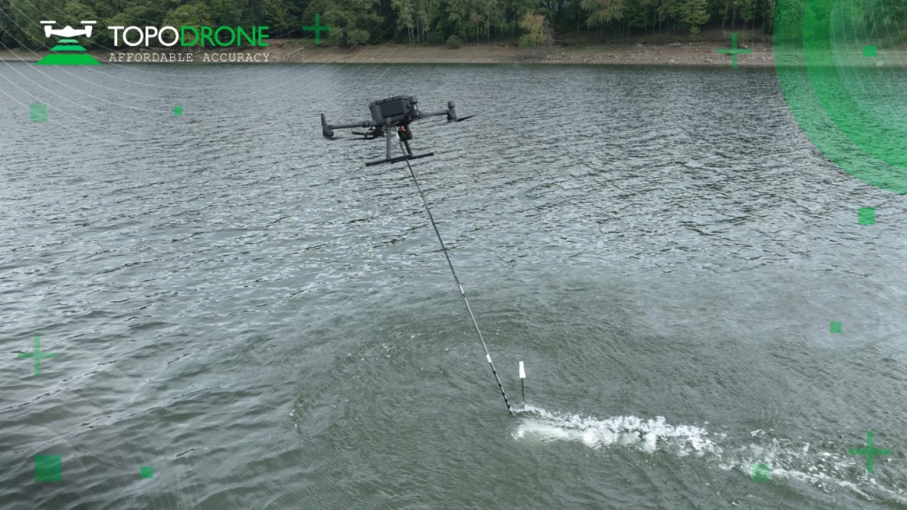 TOPODRONE ADVANCES AIRBORNE BATHYMETRIC SURVEYING WITH AQUAMAPPER LAUNCH TOPODRONE ADVANCES AIRBORNE BATHYMETRIC SURVEYING WITH AQUAMAPPER LAUNCH