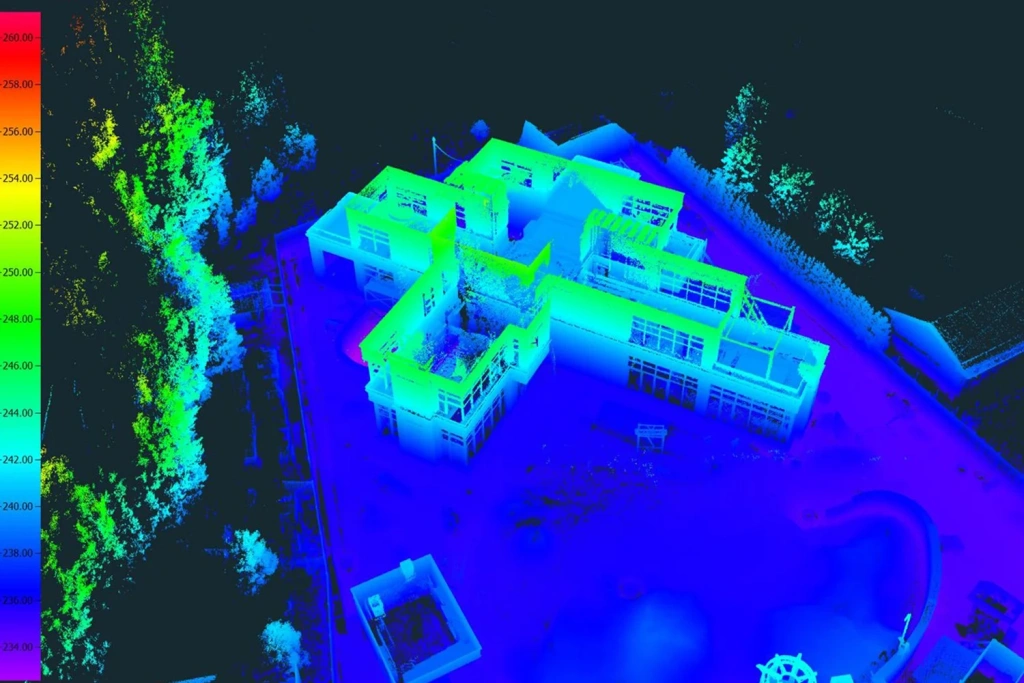 Elevation-based point cloud