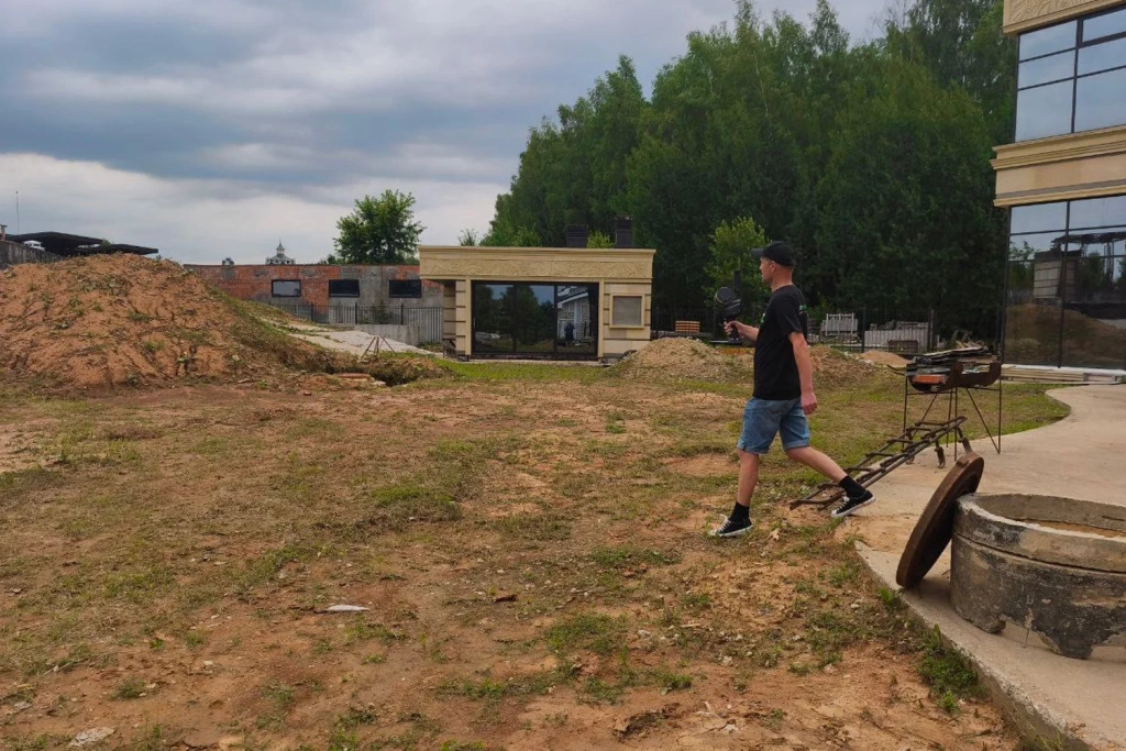 Site scanning using the SLAM 100