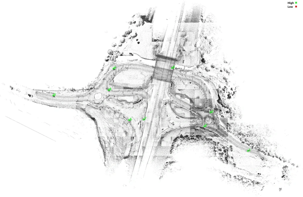 Orthophoto and accuracy assessment