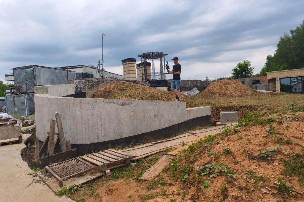 Site scanning using the SLAM 100