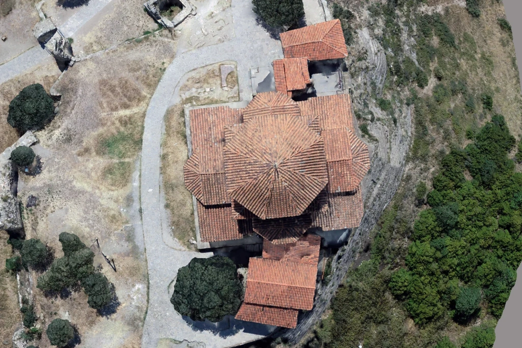 Building roof photogrammetry
