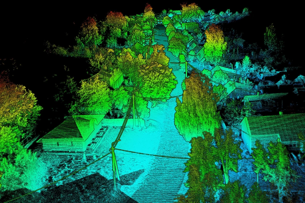 Mobile laser scanning data processing