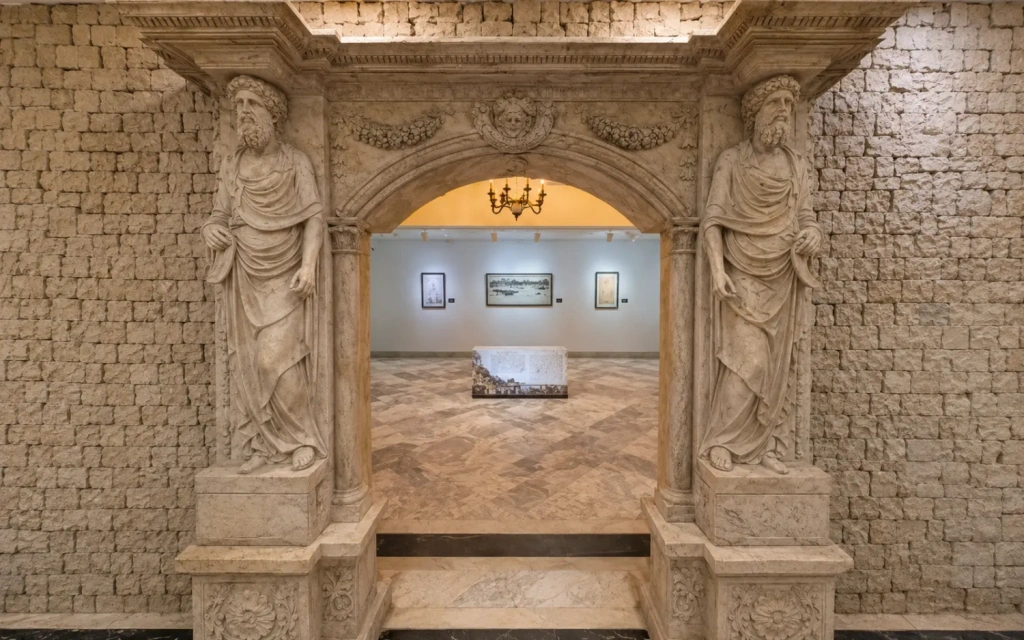 Digital reconstruction of a cultural heritage site
