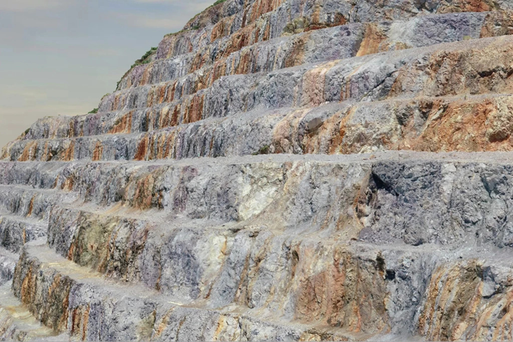 Open pits and mine workings