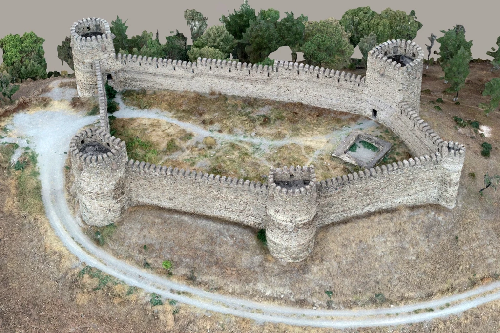 Chailluri Fortress – Overview 3D Point Cloud Model